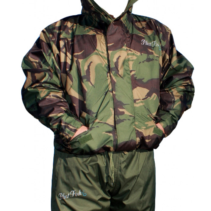 phat fish clothing waterproof coat and trousers