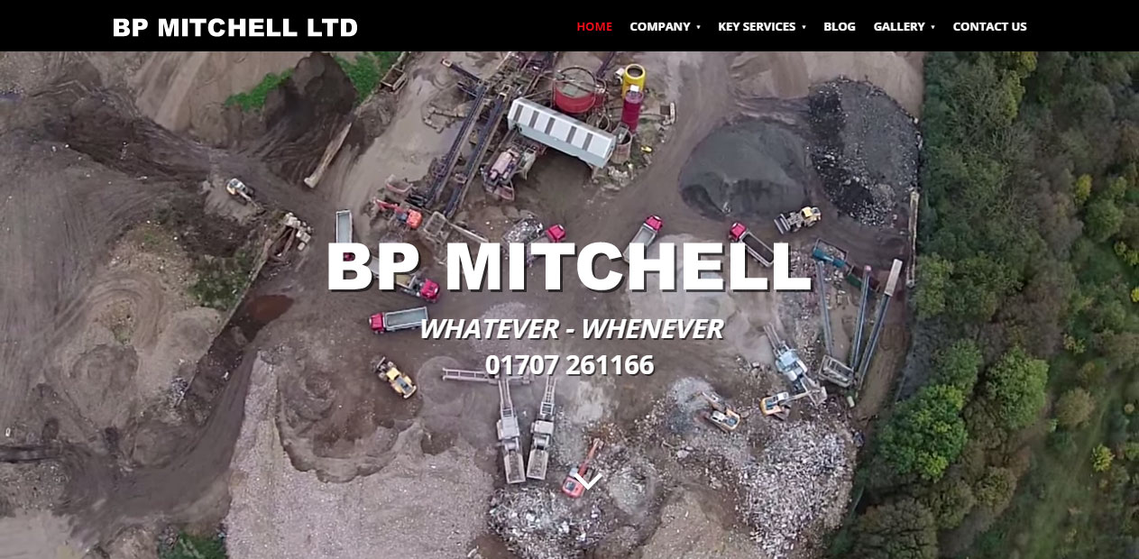 BP Mitchell homepage video screenshot BP Mitchell homepage video screenshot