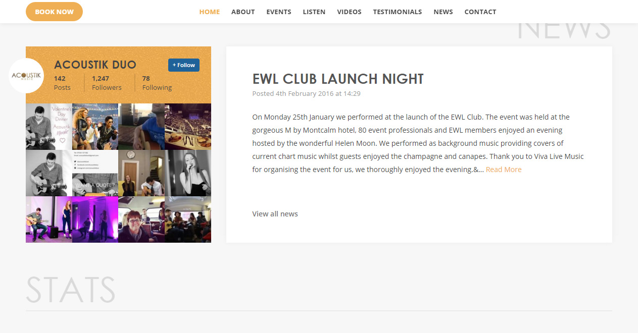 Acoustik Homepage Instagram Acoustik Homepage Instagram